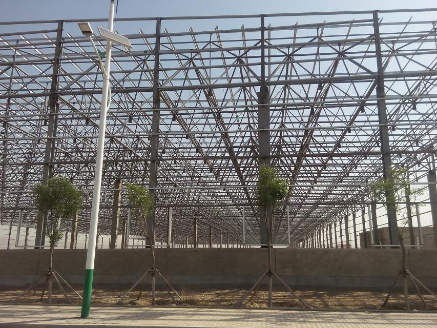 洛阳汽车工业厂房网架